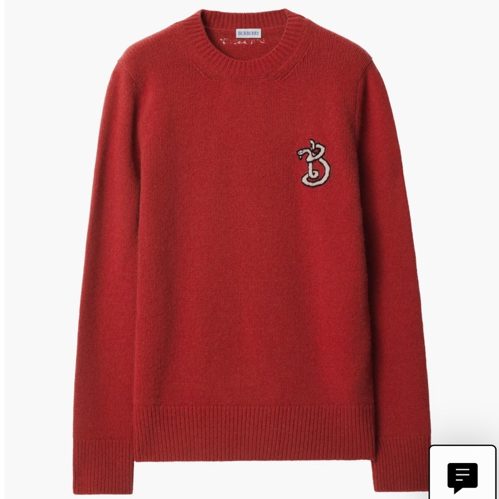 B Snake Wool Cashmere Sweater Brand New